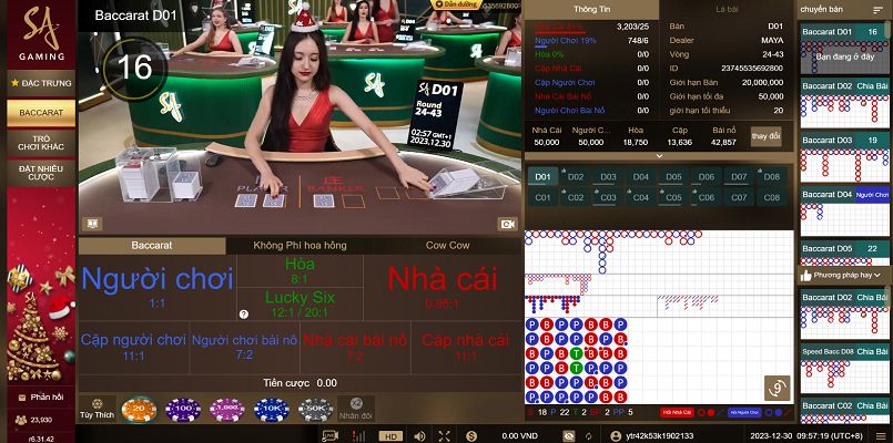 Kho game cực hot mà SA Casino Hi88 đang sở hữu